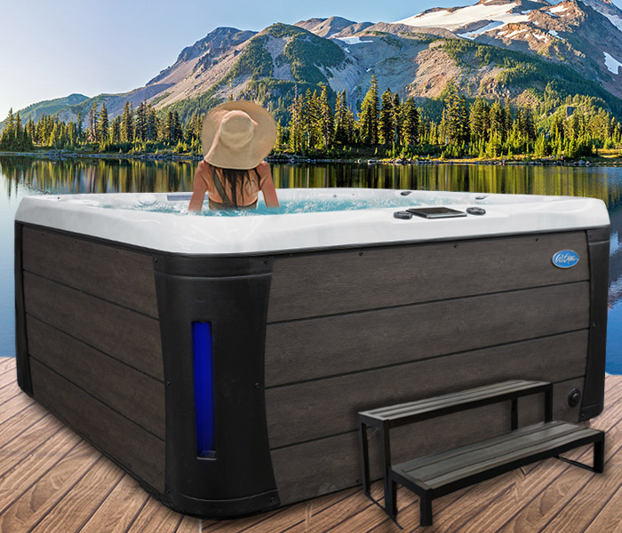 Calspas hot tub being used in a family setting - hot tubs spas for sale Warwick